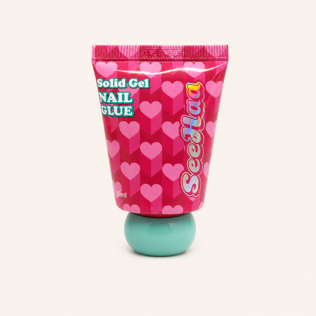 SEEHAA Solid Gel Nail Glue UV/LED 30 ml – Adesivo Professionale per Press-on Nails e Soft Gel Tips